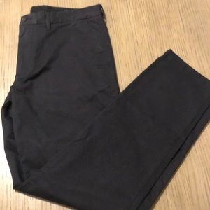 Ballard slim fit 35/32 chinos pants black